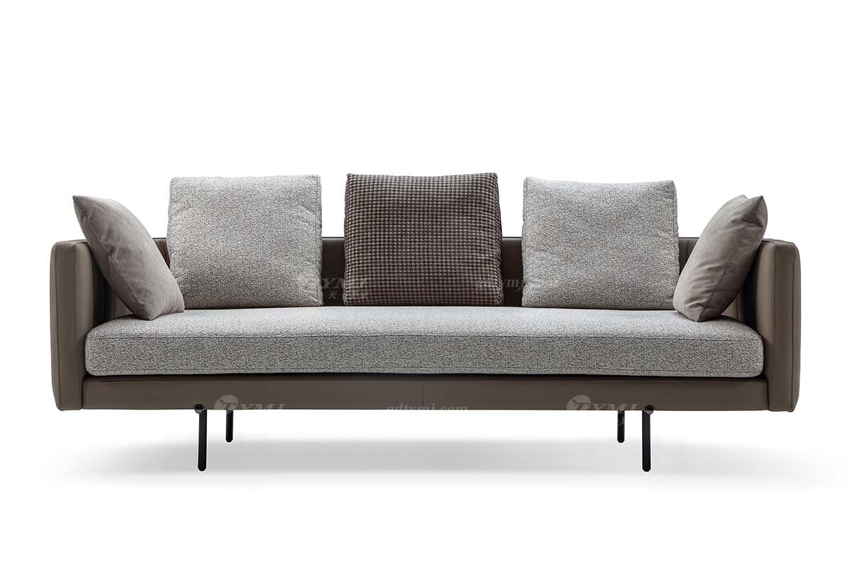 极简风格意式品牌LUTUBE视频在线观看别墅会所家具现代简约设计扶手沙发