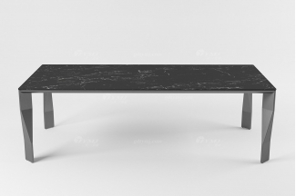 极简风格家具品牌LUTUBE视频在线观看别墅会所简约现代大理石长餐桌