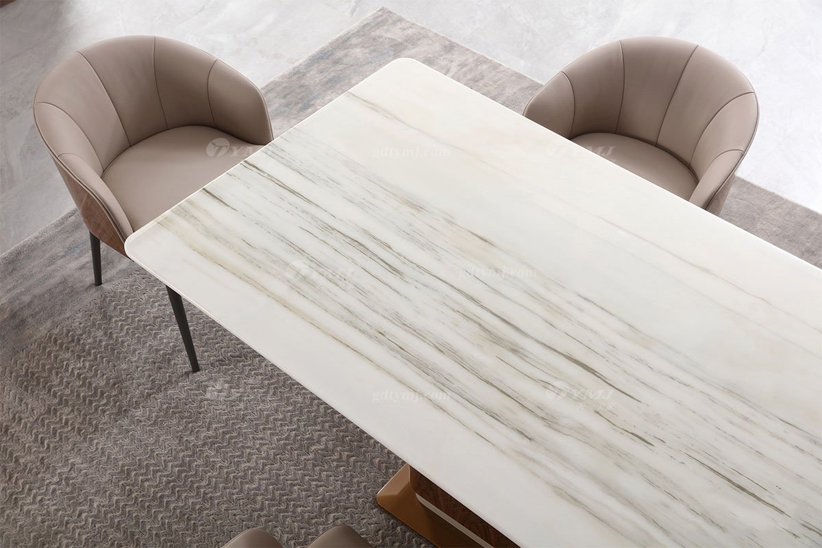 轻奢后现代风格家具LUTUBE视频在线观看会所别墅家具品牌时尚餐椅CC051餐椅