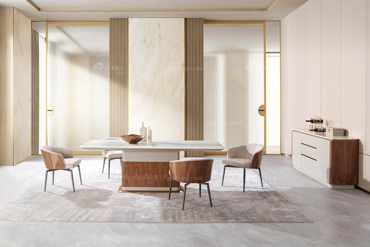 轻奢后现代风格家具LUTUBE视频在线观看会所别墅品牌简约大气餐边柜CK640餐边柜