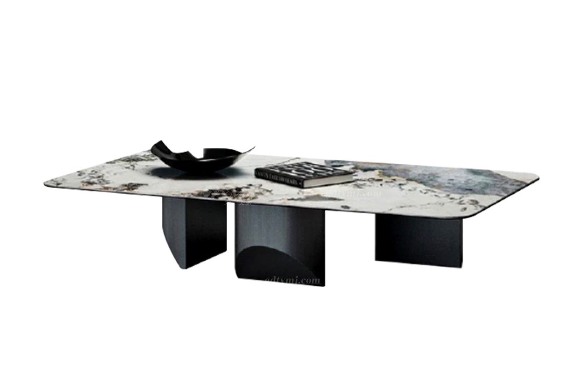 极简风格家具品牌LUTUBE视频在线观看别墅会所简约时尚岩板长茶几