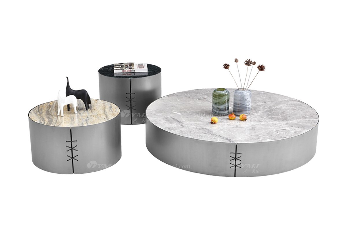 极简风格家具品牌LUTUBE视频在线观看别墅会所简约时尚家用天然大理石组合茶几