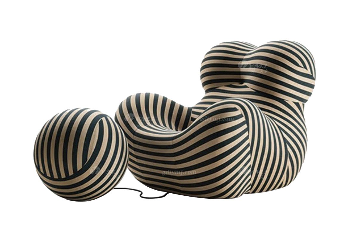 极简风格家具LUTUBE视频在线观看别墅会所大宅时尚创意舒条纹妈妈怀抱