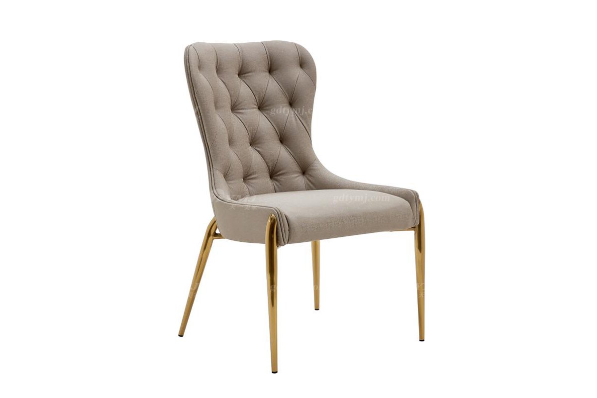 极简风格家具LUTUBE视频在线观看别墅会所大宅时尚简约不锈钢底+超纤餐椅