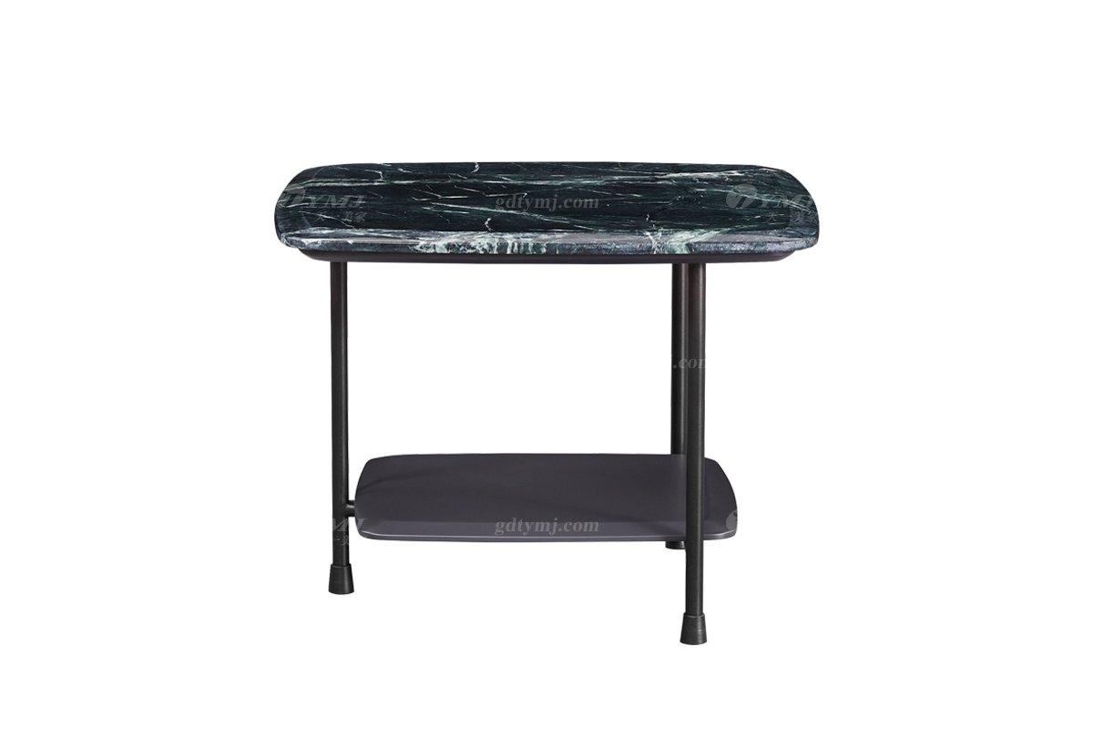 意式极简风格家具LUTUBE视频在线观看别墅会所大宅时尚简约绿大理石小茶几