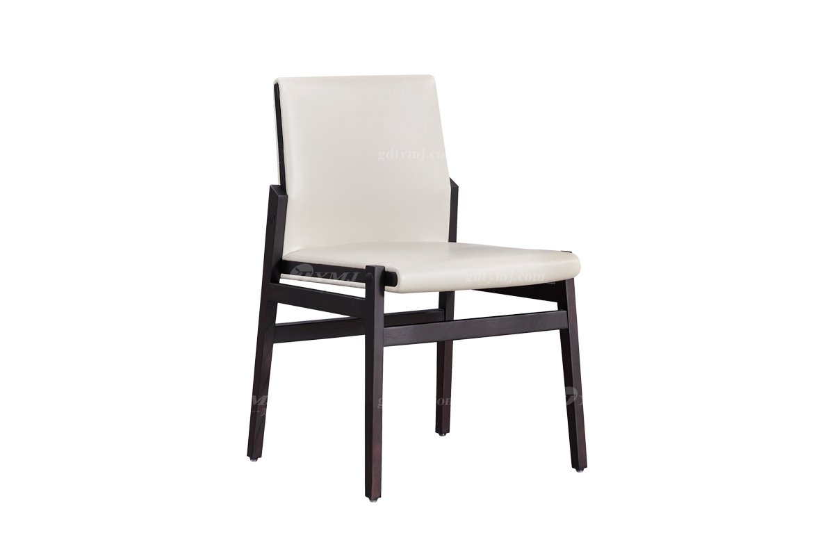 意式极简风格家具LUTUBE视频在线观看别墅会所大宅时尚创意简约实木+超纤餐椅