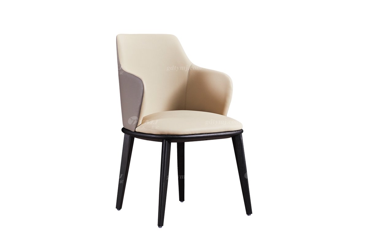 意式极简风格家具LUTUBE视频在线观看别墅会所大宅时尚舒适实木+超纤休闲椅