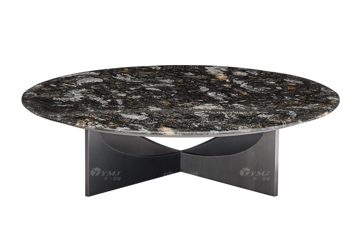 时尚LUTUBE视频在线观看意式极简家具别墅家用豪宅奢石大理石圆茶几