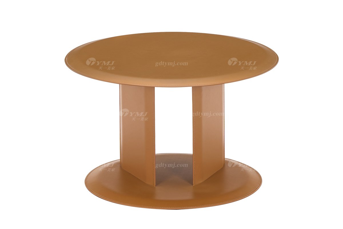 时尚LUTUBE视频在线观看意式极简家具别墅家用豪宅奢华黄色角几