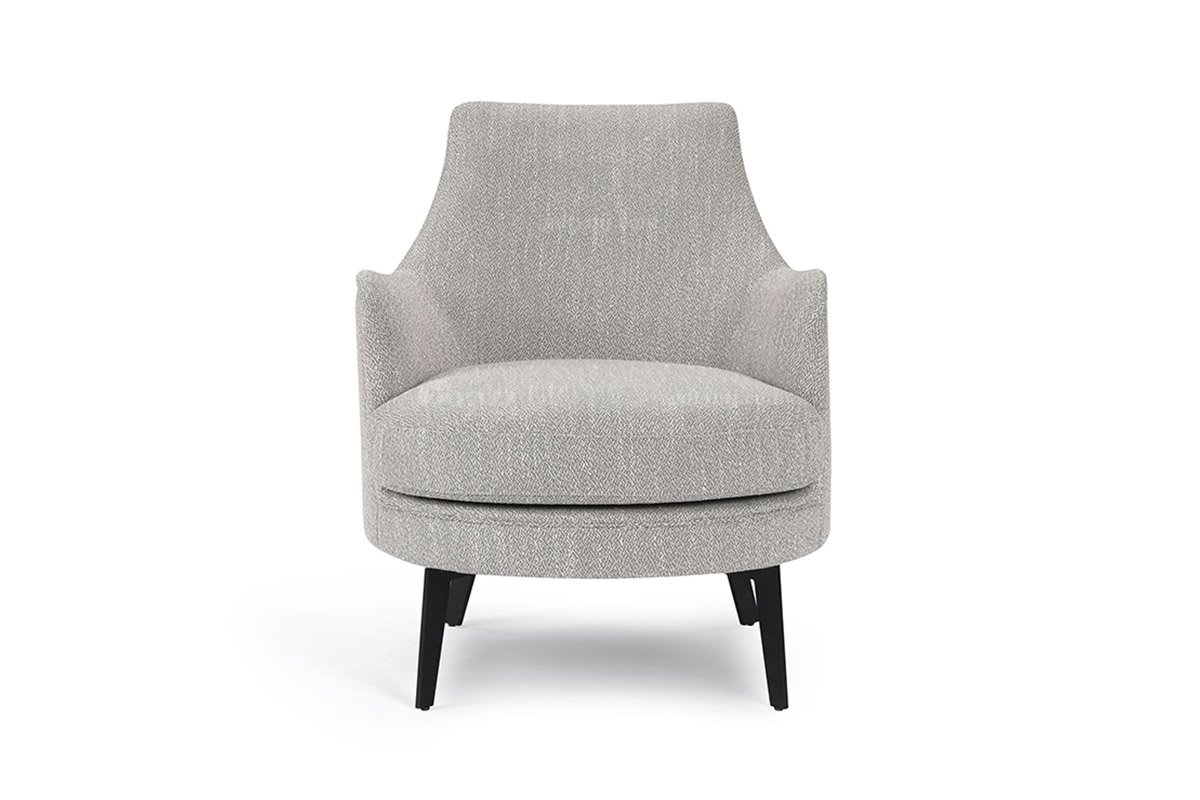 时尚LUTUBE视频在线观看现代简约家具家用别墅舒适灰色布艺休闲椅