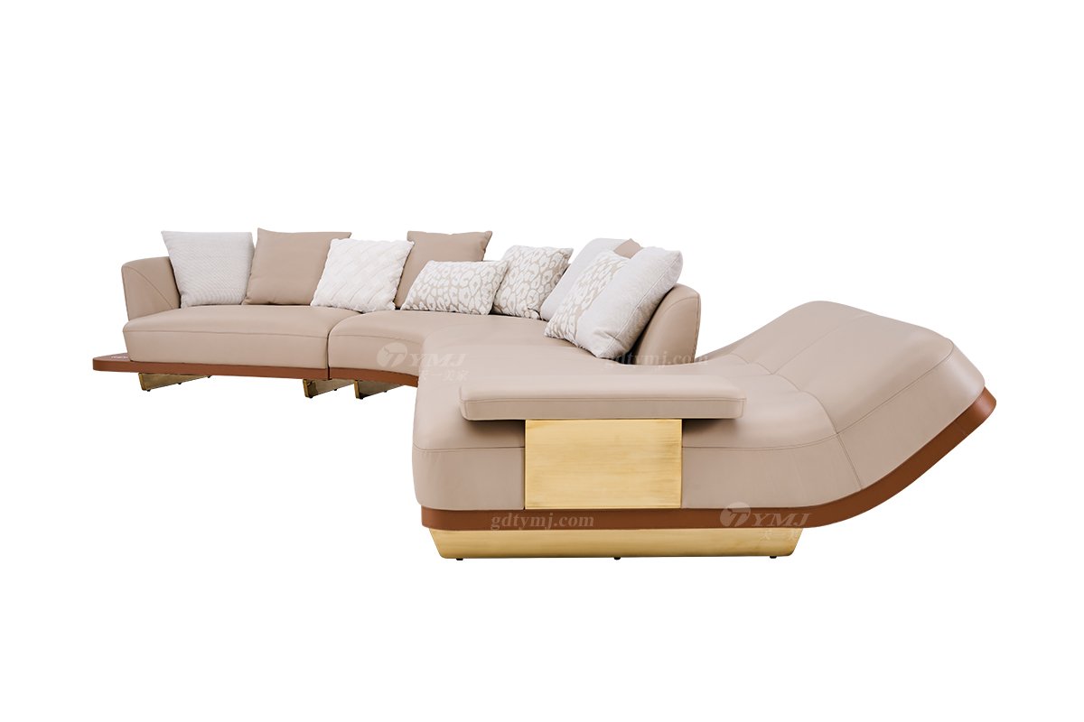 意式LUTUBE官方最新免费破解版LUTUBE视频在线观看别墅会所家用时尚舒适大气豪宅组合转角沙发FB303ZHB-1