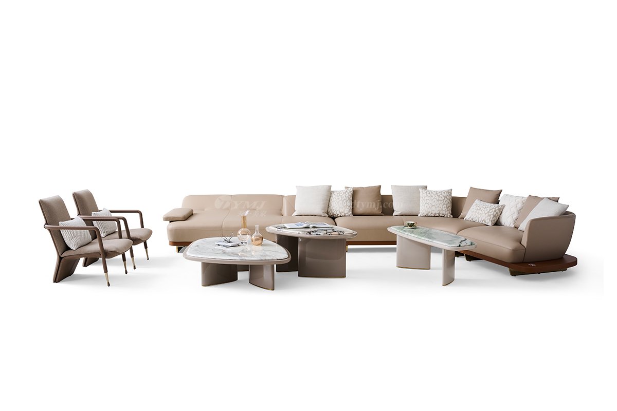 意式LUTUBE官方最新免费破解版LUTUBE视频在线观看别墅会所家用时尚舒适大气豪宅组合转角沙发FB303ZHB场景