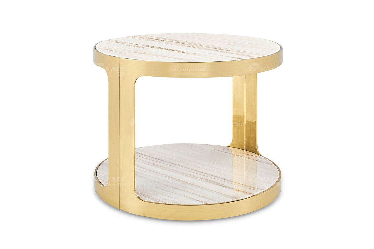 意式LUTUBE官方最新免费破解版LUTUBE视频在线观看别墅会所大宅家用天然大理石大圆几FB133H1RM