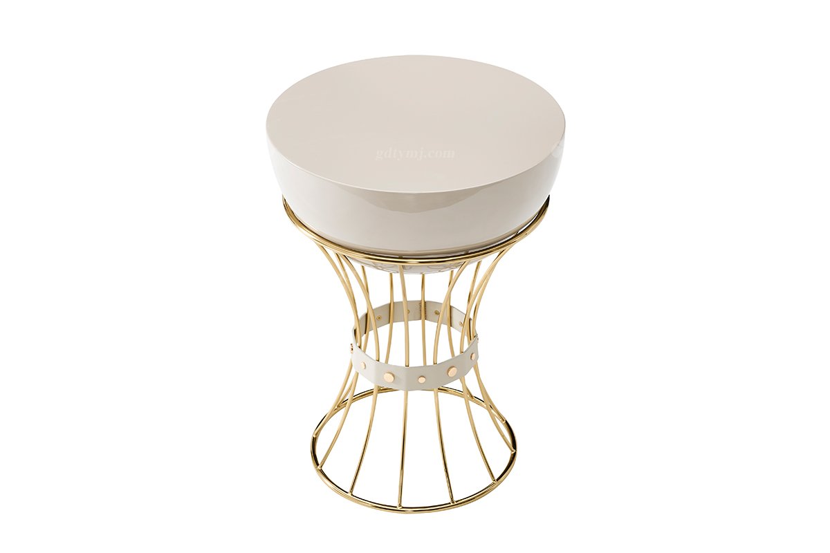 意式LUTUBE官方最新免费破解版LUTUBE视频在线观看别墅会所大宅家用高级钛金属小圆几角几FB128H2RC（1）