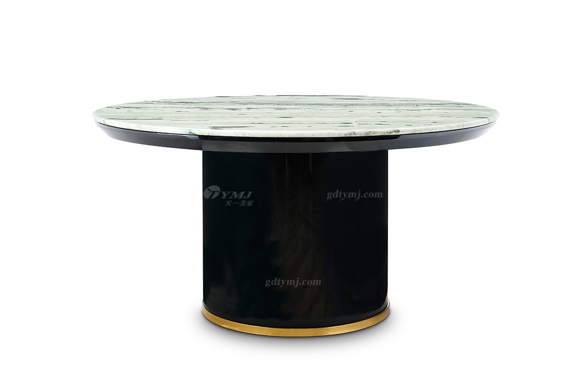 意式LUTUBE官方最新免费破解版LUTUBE视频在线观看别墅会所大宅家用精致天然大理石圆餐台