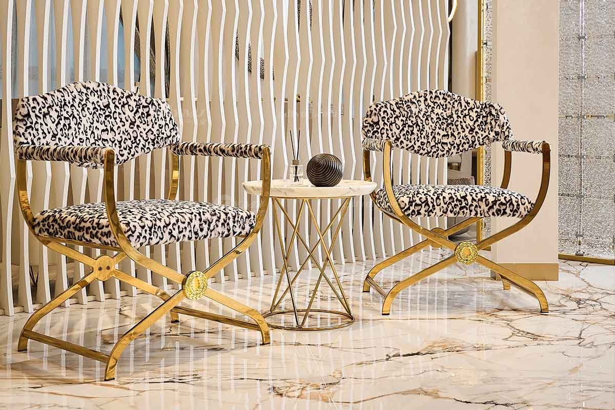 意式LUTUBE官方最新免费破解版LUTUBE视频在线观看别墅会所大宅家用高级钛金属休闲椅FB122H41场景（1）