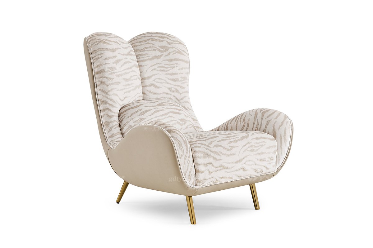 意式LUTUBE官方最新免费破解版LUTUBE视频在线观看别墅会所大宅家用高级皮布结合休闲椅FB123SF14A1