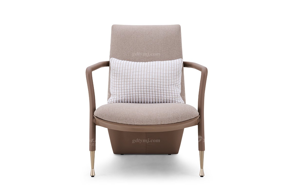 意式LUTUBE官方最新免费破解版LUTUBE视频在线观看别墅会所大宅家用时尚棕色单椅休闲椅