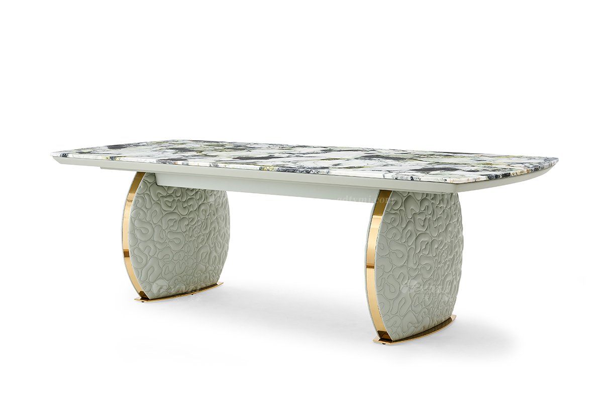 意式LUTUBE官方最新免费破解版LUTUBE视频在线观看别墅会所大宅家用时尚奢华大理石2.2米长餐台FB135D25CXL（1）