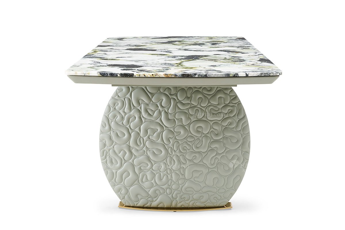 意式LUTUBE官方最新免费破解版LUTUBE视频在线观看别墅会所大宅家用时尚奢华大理石2.2米长餐台FB135D25CXL（2）