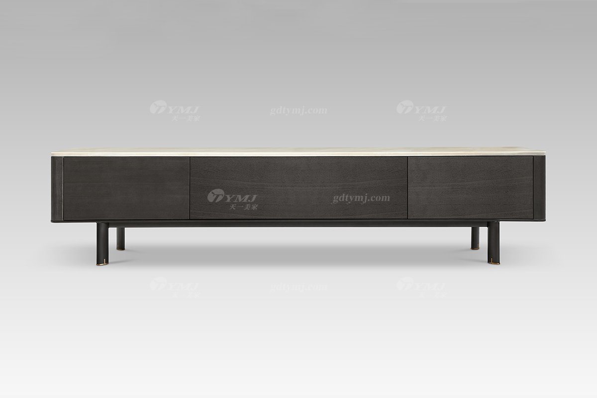 意式雅奢风格家具LUTUBE视频在线观看别墅会所家具时尚简约岩面板电视柜