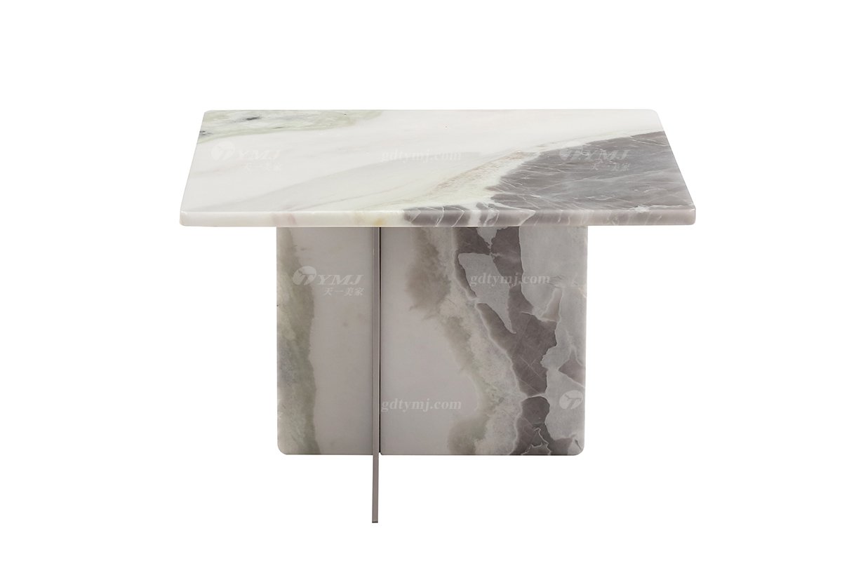  意式雅奢风格家具LUTUBE视频在线观看别墅会所家具简约高级天然大理石茶几