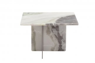  意式雅奢风格家具LUTUBE视频在线观看别墅会所家具简约高级天然大理石茶几