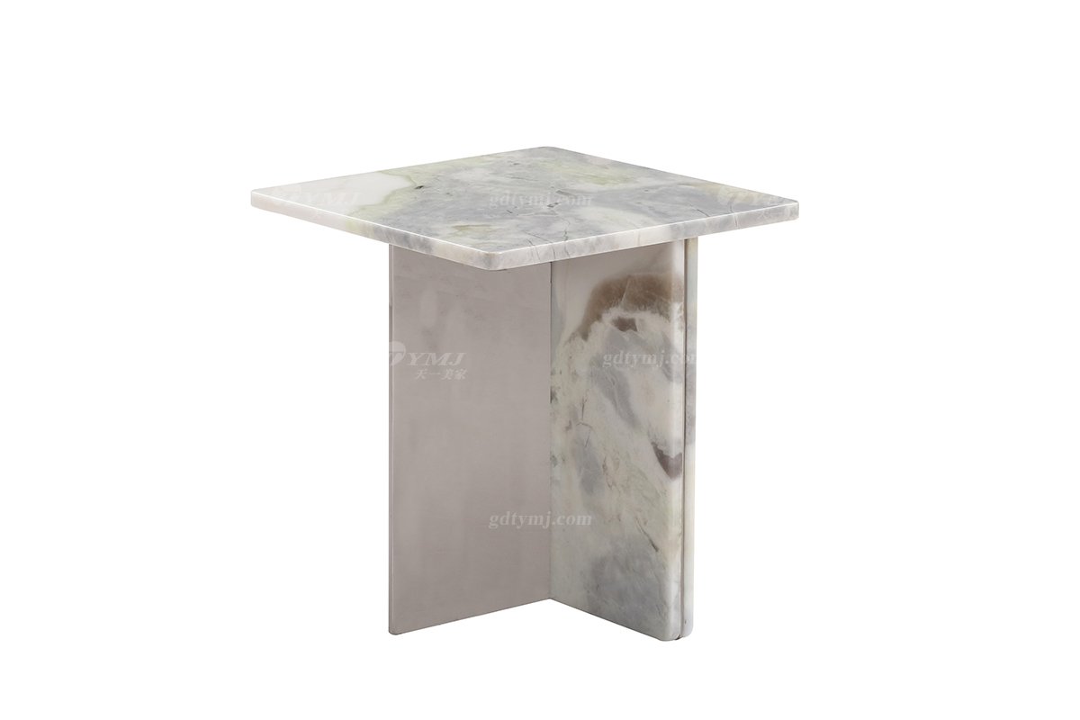  意式雅奢风格家具LUTUBE视频在线观看别墅会所家具简约高级天然大理石茶几LT2209茶几2