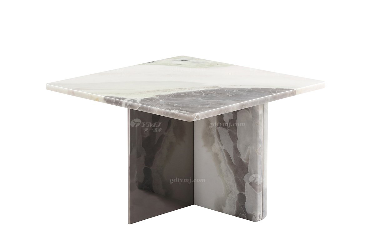  意式雅奢风格家具LUTUBE视频在线观看别墅会所家具简约高级天然大理石茶几LT2209茶几1