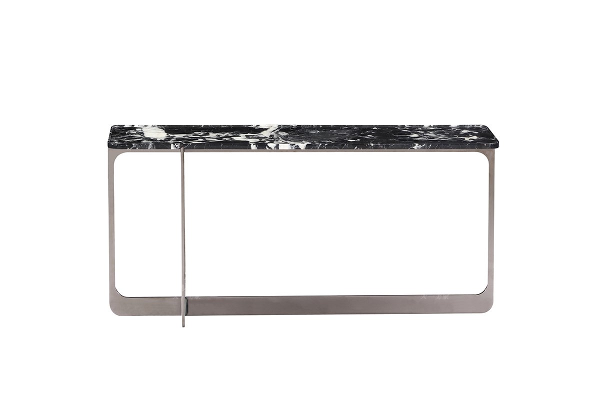  意式雅奢风格家具LUTUBE视频在线观看别墅会所家具简约高级天然大理石长几