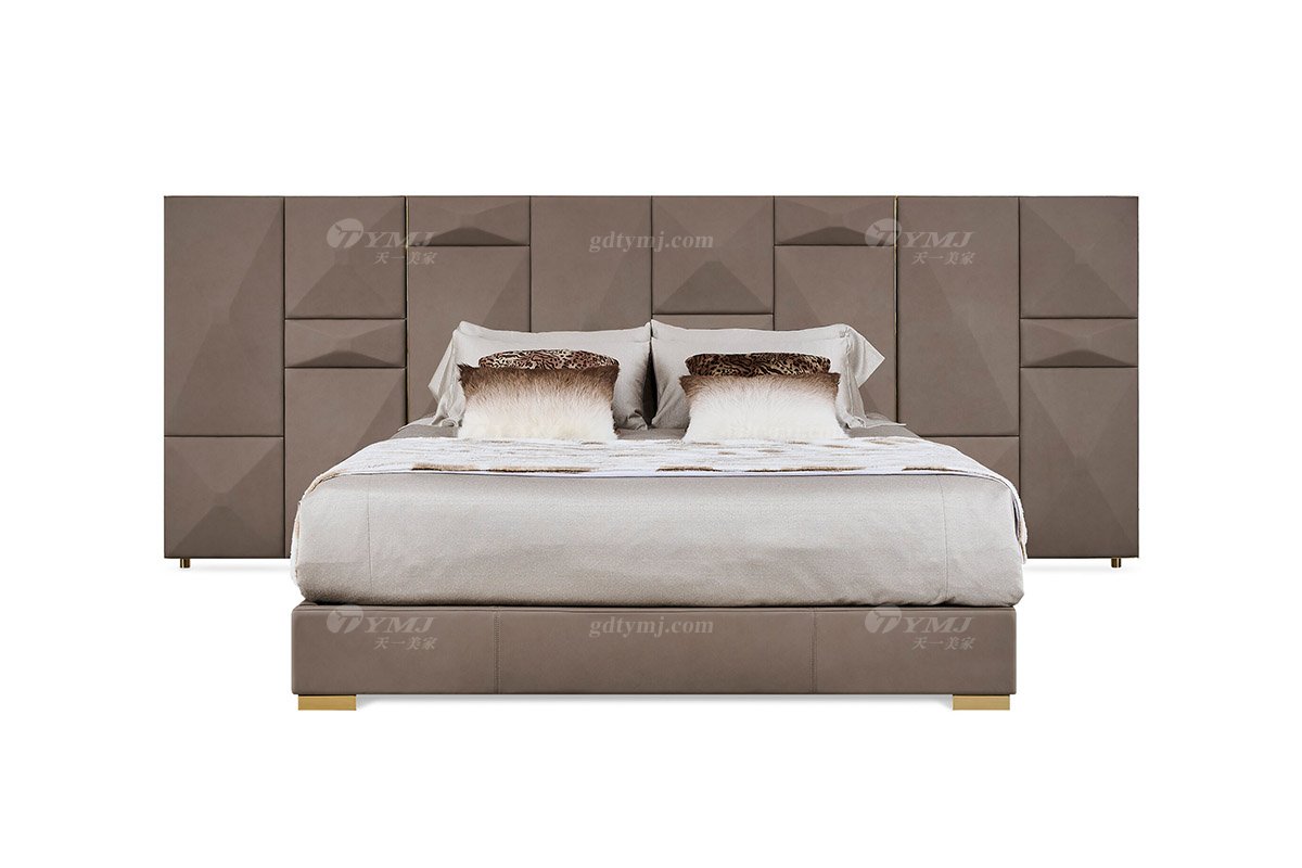 意式LUTUBE官方最新免费破解版LUTUBE视频在线观看别墅会所豪宅家用时尚奢华钛金+咖色真皮超大床屏大床