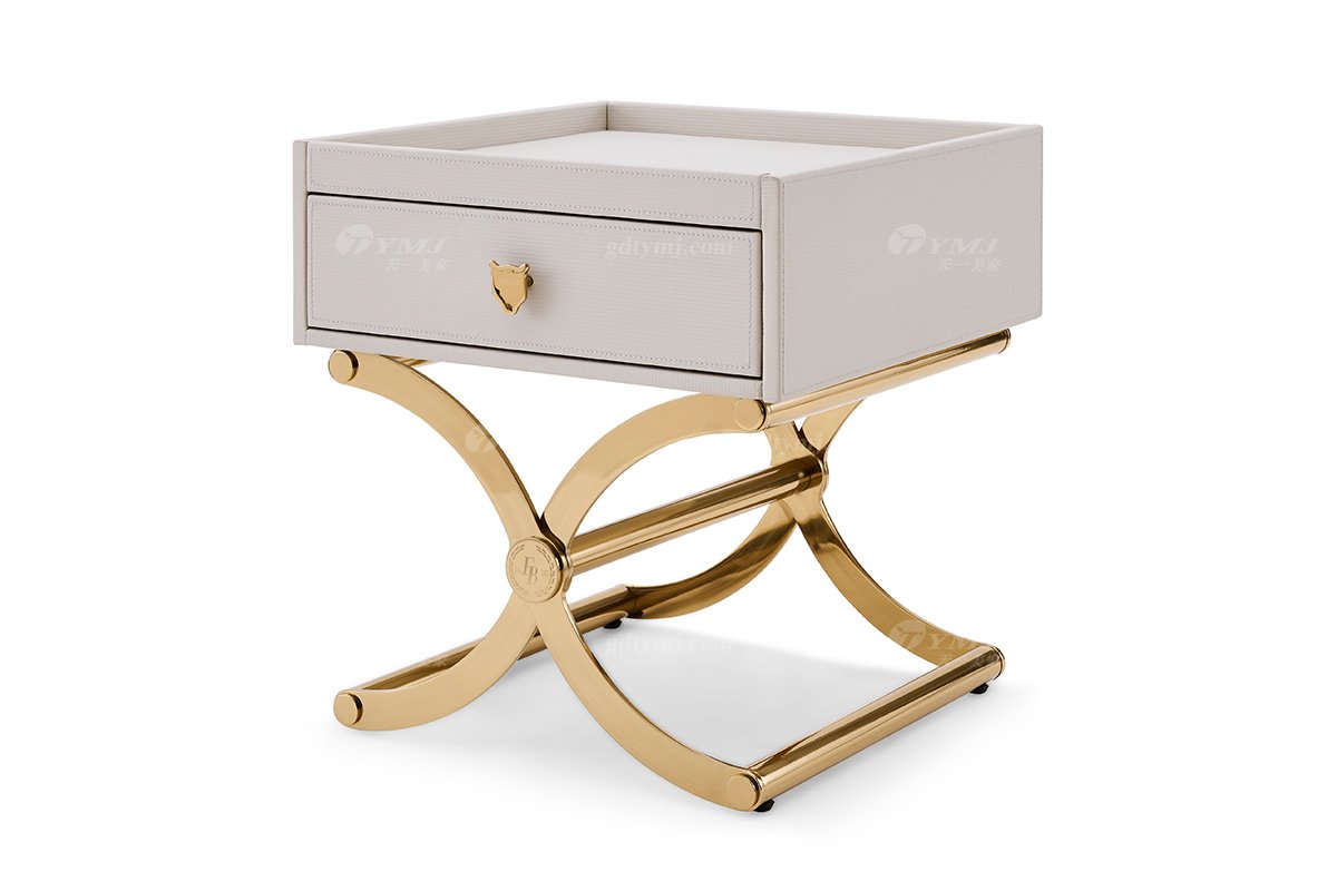 意式LUTUBE官方最新免费破解版LUTUBE视频在线观看别墅会所豪宅家用时尚奢华钛金床头柜135B22床头柜1