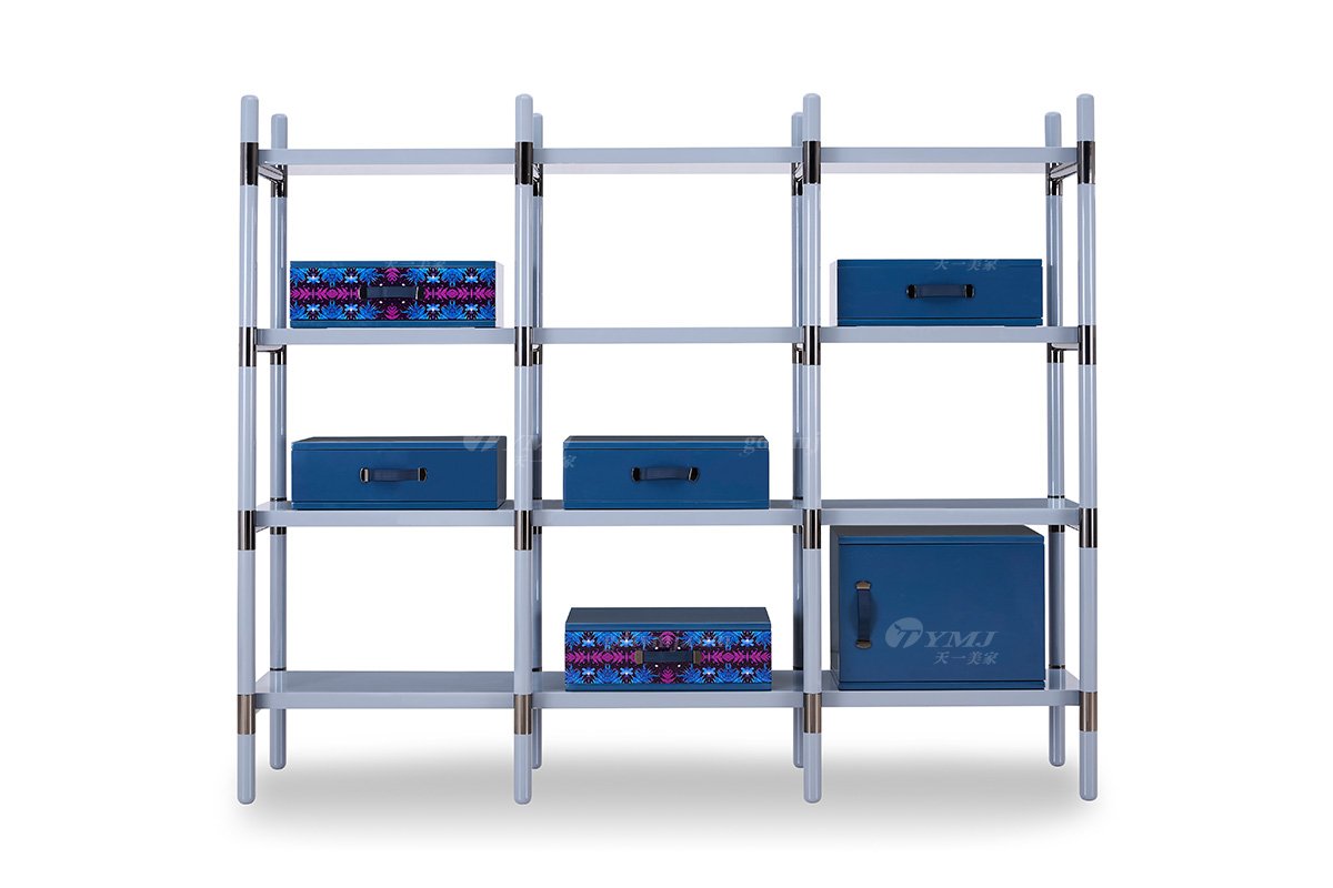 意式LUTUBE官方最新免费破解版LUTUBE视频在线观看别墅会所豪宅家用时尚奢华不锈钢金属书柜书架
