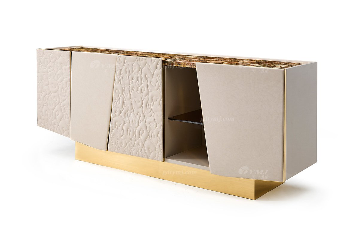 意式LUTUBE官方最新免费破解版LUTUBE视频在线观看别墅会所豪宅家用时尚奢华木化石+钛金餐边柜119D7餐边柜1